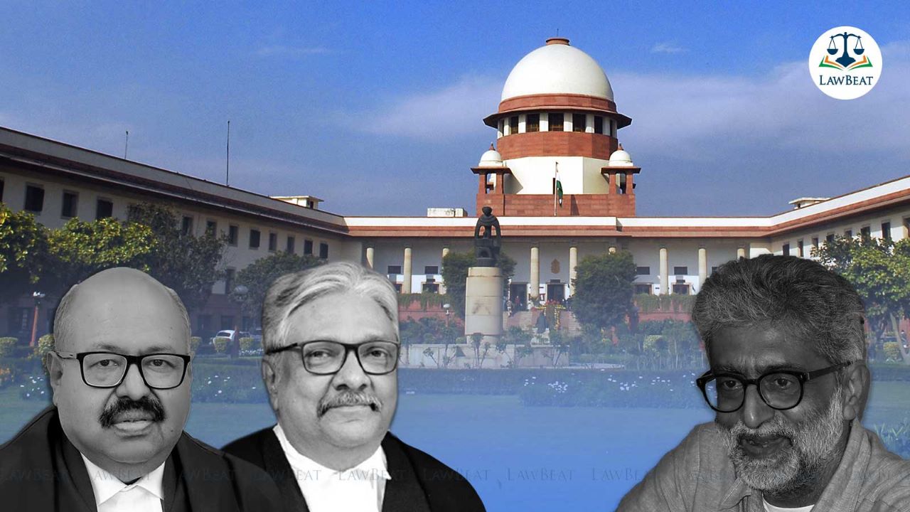 Supreme Court allows Bhima Koregaon Violence accused Gautam Navlakha to be placed under house arrest for 1 month Supreme Court allows Bhima Koregaon Violence accused Gautam Navlakha to be placed under house arrest for 1 month